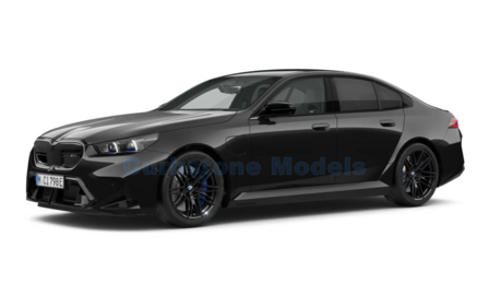 Modelauto 1:87 | Minichamps 870025201 | BMW M M5 Limousine (G90) Metallic Black 2024