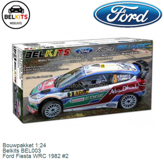 Bouwpakket 1:24 | Belkits BEL003 | Ford Fiesta WRC 1982 #2