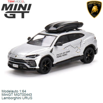 Modelauto 1:64 | MiniGT MGT00443 | Lamborghini URUS