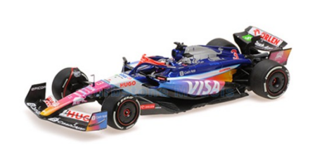 Modelauto 1:43 | Minichamps 417240603 | Racing Bulls VCARB 01 | VISA Cash RB Formula One Team 2024 #3 - D.Ricciardo
