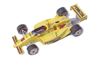 Bouwpakket 1:43 | Tameo TIK001 | Penske PC17 Fiat 272 Yellow 1988