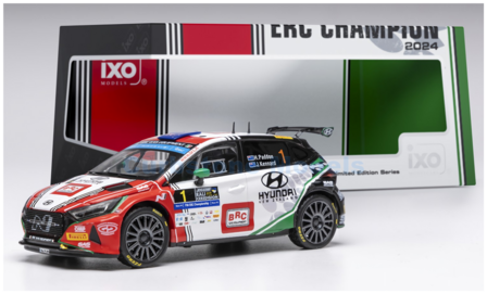 Modelauto 1:43 | IXO-Models RAM952B.22 | Hyundai i20 N Rally2 | BRC Racing Team 2024 #1 - J.Kennard - H.Paddon