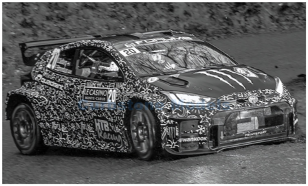 Modelauto 1:18 | IXO-Models 18RMC232.22 | Toyota Gazoo Racing GR Yaris Rally2 2024 #20 - E.Edmondson - O.Solberg