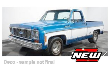 Modelauto 1:18 | Maisto 31467BLUE | Chevrolte C10 Cheyenne Super Blue 1974