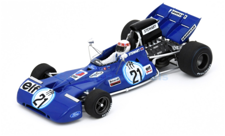 Modelauto 1:43 | Spark S7217 | Tyrrell F1 003 Ford 1972 #21 - J.Stewart