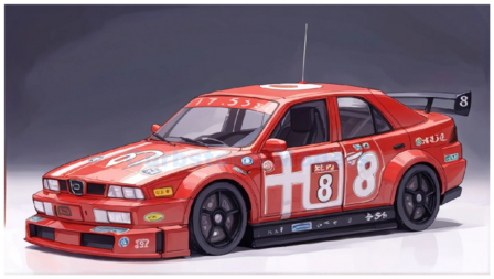 Modelauto 1:18 | Top Marques Collectibles TOP151C | Alfa Romeo 155 V6 Ti DTM 1993 #8 - N.Larini
