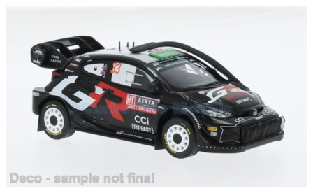 Modelauto 1:43 | IXO-Models RAM937C.22 | Toyota Gazoo Racing GR Yaris Rally1 Hybrid WRC 2024 #33 - E.Evans - S.Martin