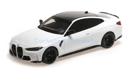 Modelauto 1:18 | Minichamps 155020122 | BMW M4 White 2020