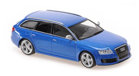 Modelauto 1:43 | Minichamps 940017211 | Audi RS 6 Avant Metallic Blue 2007