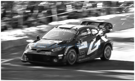 Modelauto 1:18 | IXO-Models 18RMC227.22 | Toyota Gazoo Racing GR Yaris Rally1 Hybrid 2024 #33 - E.Evans - S.Martin