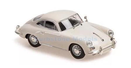 Modelauto 1:43 | Minichamps 940062421 | Porsche 356 C Coup&eacute; White 1965