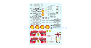 1:18 | Colorado DEC11878 | Decalset Ferrari Full Livery 2007 - F.Massa - K.Raikkonen