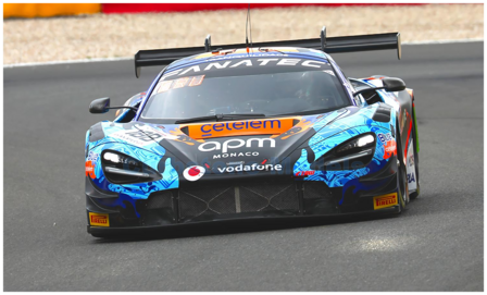Modelauto 1:43 | Spark SB719 | McLaren 720S GT3 EVO | Garage 59 2023 #188 - L.Prette - M.Ramos - H.Chaves - C.Grunewald