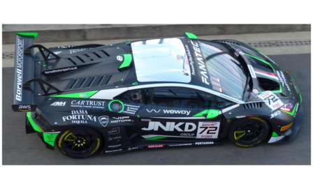 Modelauto 1:43 | Spark SB790 | Lamborghini Hurac&aacute;n GT3 EVO 2 | Barwell Motorsport 2024 #72 - P.Kujala - C.Stevenson - M.Michel