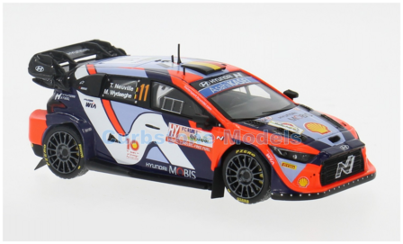 Modelauto 1:43 | IXO-Models RAM967.22 | Hyundai Shell Mobis WRT i20 N Rally1 2024 #11 - T.Neuville - M.Wydaeghe