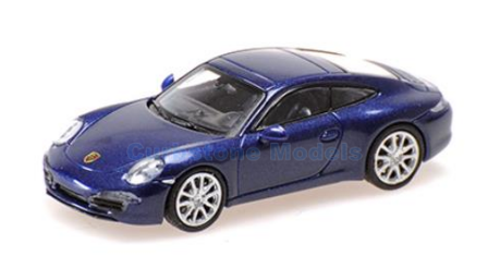 Modelauto 1:87 | Minichamps 870068021 | Porsche 911 Blue 2011