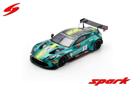 Modelauto 1:43 | Spark SB795 | Aston Martin Vantage AMR GT3 EVO | Comtoyou Racing 2024 #11 - D.Rappange - J.van Uitert - K.Pauw