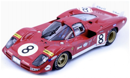 Modelauto 1:18 | Top Marques Collectibles TOP135D | Scuderia Ferrari 512S 1970 #8 - C.Regazzoni - A.Merzario
