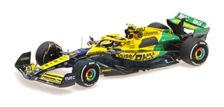 Modelauto 1:43 | Minichamps 537245104 | McLaren F1 MCL38 2024 #4 - L.Norris