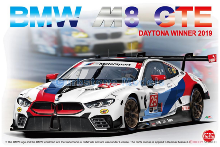 Bouwpakket 1:24 | NuNu Model Kit PN24010 | BMW M8 GT3 LMGTE-PRO | RLL 2019 #24