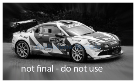 Modelauto 1:43 | IXO-Models RAM980.22 | Alpine A110 RGT 2025 #67 - R.Astier - D.Giraudet
