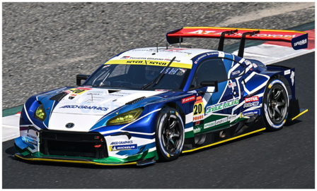 Modelauto 1:43 | Spark 43SGT25020 | Toyota GR86 | SHADE RACING 2025 #20 - K.Hiranaka - E.Shimizu