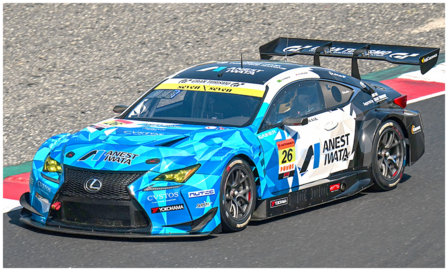 Modelauto 1:43 | Spark 43SGT25026 | Lexus RC F GT3 | ANEST IWATA Racing 2025 #26 - I.Omura-Fraga - H.Yasuda