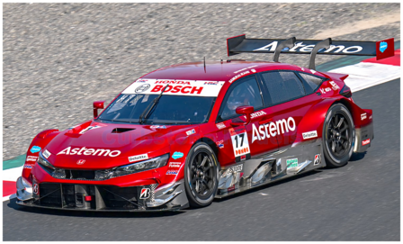 Modelauto 1:43 | Spark 43SGT25017 | Honda Civic Type R-GT | Astemo REAL Racing 2025 #17 - K.Tsukakoshi - S.Koide