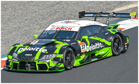 Modelauto 1:43 | Spark 43SGT25037 | Toyota GR Supra GT | TGR Team Deloitte TOM&#039;S 2025 #37 - G.Alesi - U.Sasahara