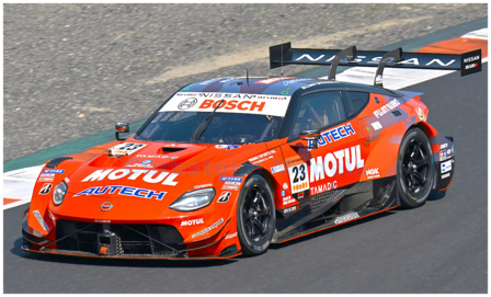 Modelauto 1:43 | Spark 43SGT25023 | Nissan Fairlady Z NISMO | MOTUL AUTECH NISMO 2025 #23 - K.Chiyo - M.Takaboshi
