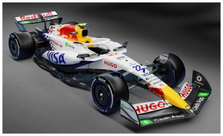 Modelauto 1:64 | Spark Y423 | Visa Cash App Racing Bulls VCARB 02 2025 #22 - Y.Tsunoda