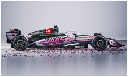 Modelauto 1:64 | Spark Y439 | MoneyGram Haas F1 Team VF-25 2025 #31 - E.Ocon