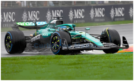 Modelauto 1:64 | Spark Y436 | Aston Martin Aramco F1 Team AMR25 2025 #18 - L.Stroll