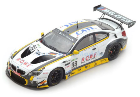 Modelauto 1:43 | Spark SB176 | BMW M6 GT3 | Rowe Racing 2017 #98 - N.Catsburg - B.Spengler - T.Blomqvist