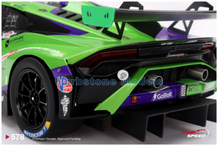 Modelauto 1:18 | Top Speed TS0578 | Lamborghini Hurac&aacute;n GT3 EVO2 | Forte Racing 2024 #78 - D.Defrancesco - M.Goikhberg - S.Mit