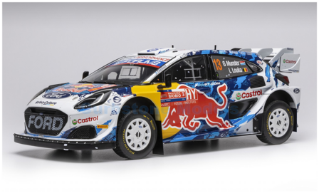 Modelauto 1:18 | IXO-Models 18RMC224.22 | Ford M-Sport Focus Rally1 2024 #13 - L.Louka - G.Munster