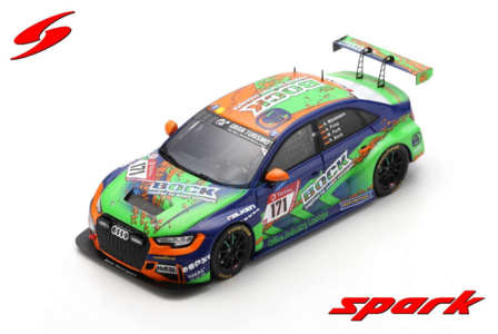 Modelauto 1:43 | Spark SG701 | Audi RS3 LMS | Bonk Motorsport 2020 #171 - A.Moentmann - H.Bock  - M.Partl - A.Prinz