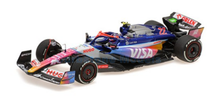 Modelauto 1:43 | Minichamps 417240622 | Racing Bulls VCARB 01 | VISA Cash RB Formula One Team 2024 #22 - Y.Tsunoda