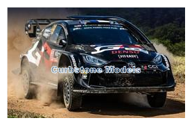 Modelauto 1:43 | Spark S6873 | Toyota Gazoo Yaris GR Bybrid Rally1 2024 #69 - K.Rovanper&auml; - J.Halttunen