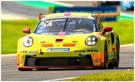 Modelauto 1:43 | Spark S6302 | Porsche 911 GT3 Cup | Q1 Trackracing 2024 #34 - D.Schouten 