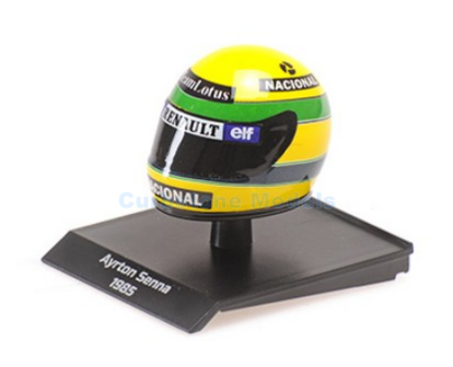 Modelauto 1:10 | Minichamps 540388512 | Bell Helmet 1985 - A.Senna