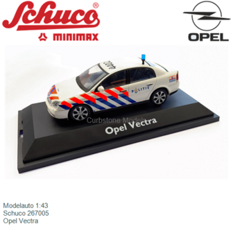 Modelauto 1:43 | Schuco 267005 | Opel Vectra
