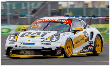 Modelauto 1:43 | Spark AS066 | Porsche 911 GT3 Cup 2024 #12 - H.Jones