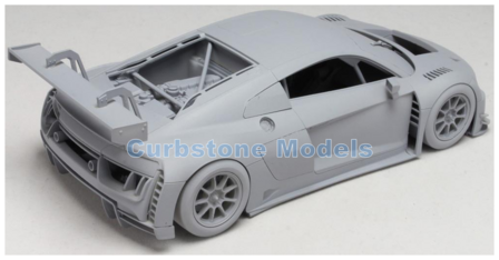 Bouwpakket 1:24 | NuNu Model Kit PN24004 | Belgian Audi Club Team WRT R8 LMS GT3 2015 #1 - L.Vanthoor - R.Rast - M.Winkelhock