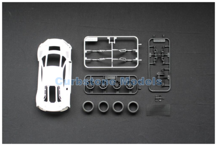 Bouwpakket 1:24 | NuNu Model Kit PN24004 | Belgian Audi Club Team WRT R8 LMS GT3 2015 #1 - L.Vanthoor - R.Rast - M.Winkelhock