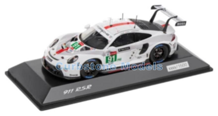 Modelauto 1:43 | Porsche Industrial Models WAP0209010PLEM | Porsche GT Team 911 RSR-19 2021 #91 - R.Lietz - F.Makowiecki - G.Br