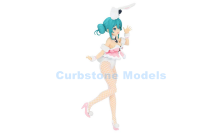 Figuur  | Furyu FR40219 | Figuur White Rabbit Pink Version BiCute Bunnies - H.Miku