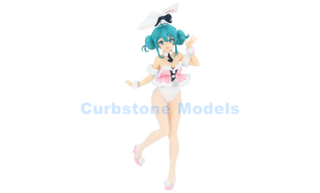 Figuur  | Furyu FR40219 | Figuur White Rabbit Pink Version BiCute Bunnies - H.Miku