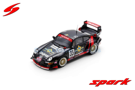 Modelauto 1:43 | Spark SJ154 | Porsche 911 GT3 (993) | Team Taisan 1995 #35 - A.Reid - M.Kondo