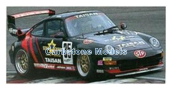 Modelauto 1:43 | Spark SJ154 | Porsche 911 GT3 (993) | Team Taisan 1995 #35 - A.Reid - M.Kondo